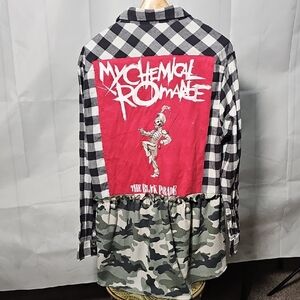 OOAK MY CHEMICAL ROMANCE TOP SZ SM-LG